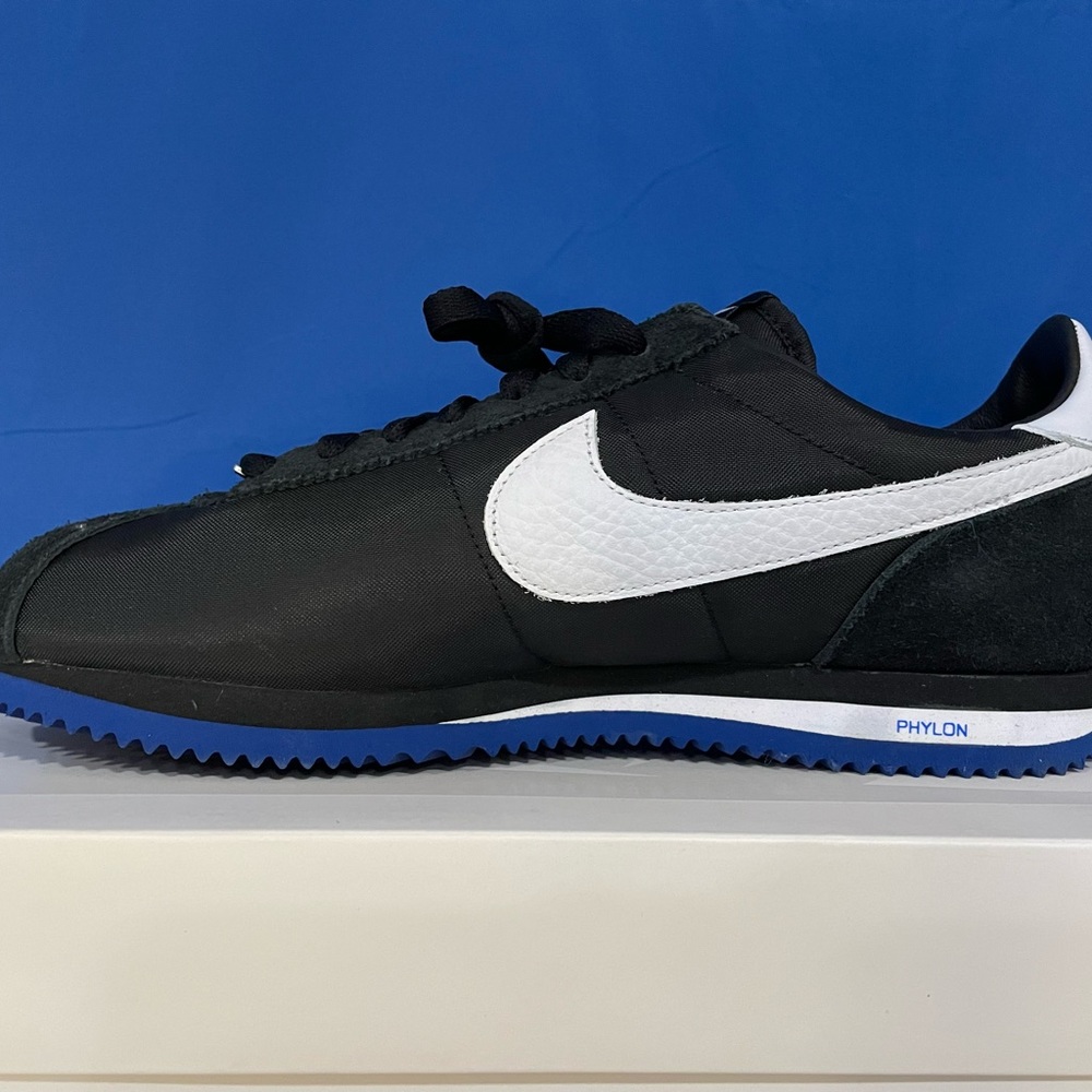 Nike Cortez Basic SP Undefeated LA Black Royal Blue 815653-014 Mens 10.5